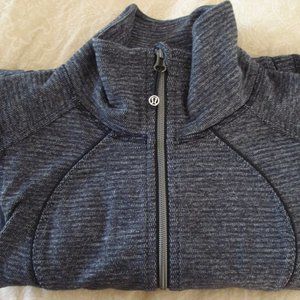 LULULEMON NICE ASANA JACKET - BLDO / BLACK SIZE 2 - NEW WITH TAG